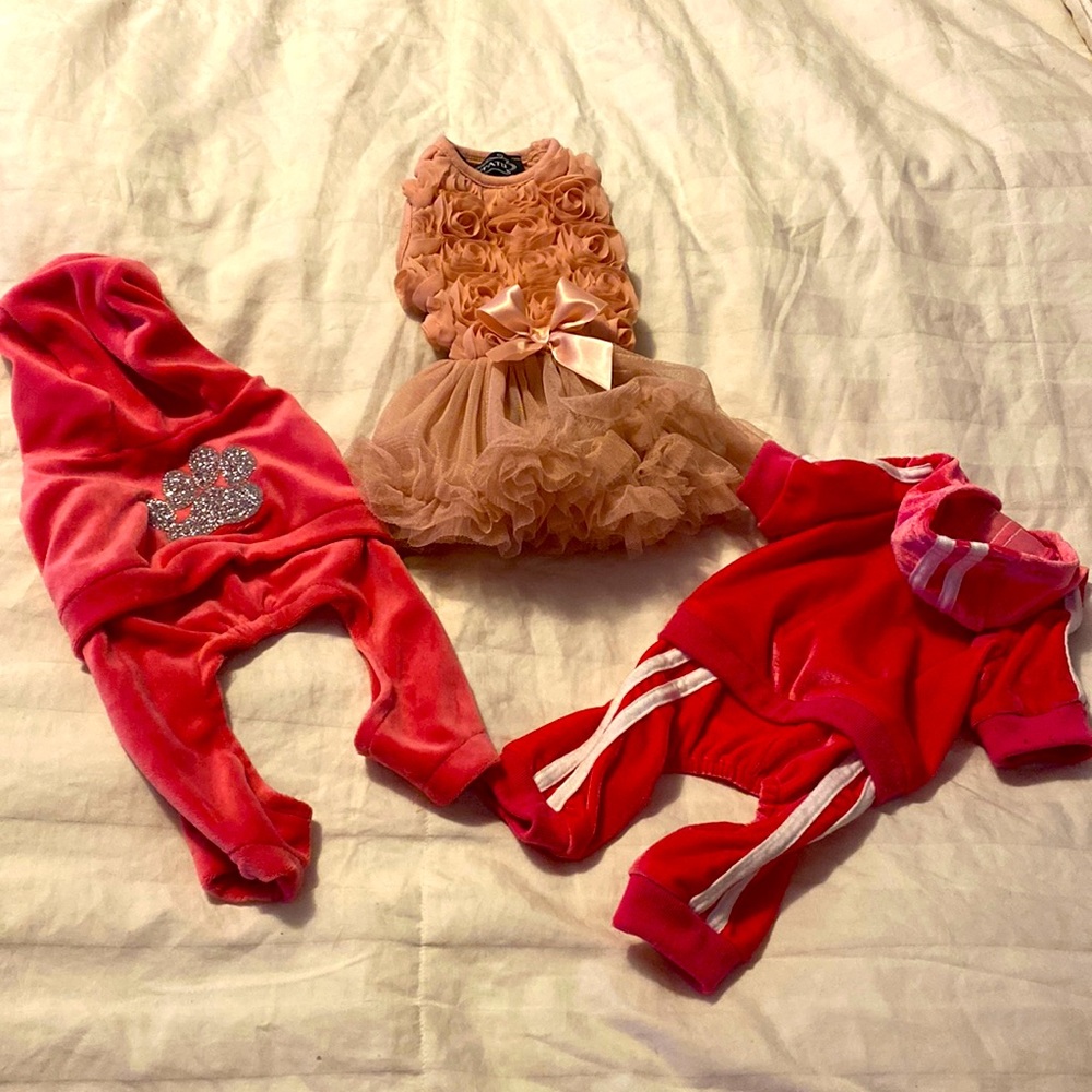 3 Adorable dress and jumpsuit xs